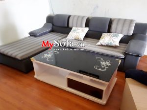 Bộ ghế Sofa nỉ cho phòng khách AmiA SFN126