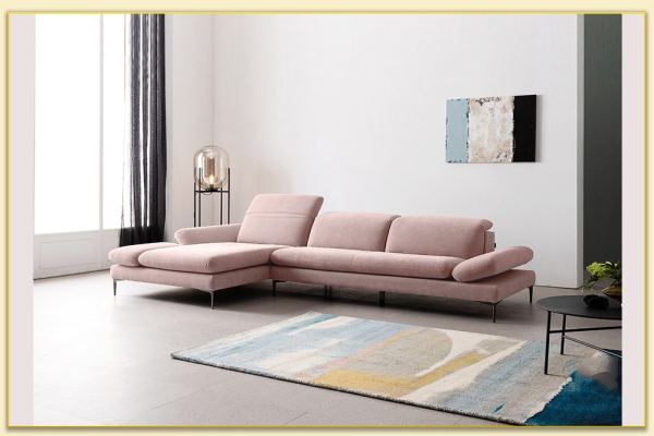 Hình ảnh Bài trí sofa góc L trong phòng khách Softop-1084