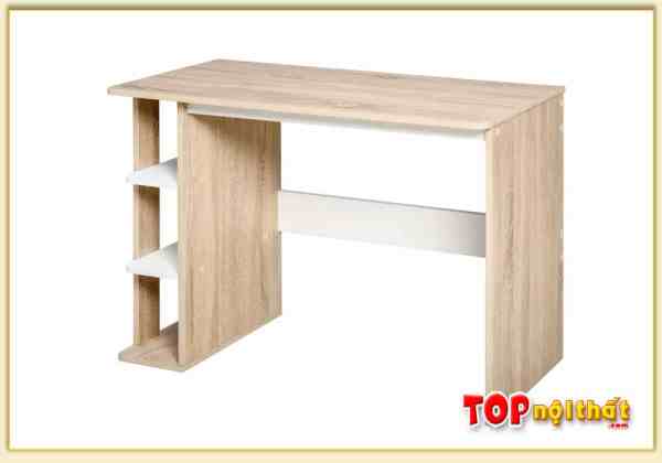 Hình ảnh Bàn học, bàn làm việc bằng gỗ nhỏ gọn đơn giản BHTop-0172