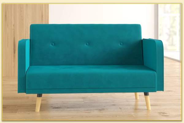 Hình ảnh Chụp chính diện mẫu ghế sofa văng nỉ Softop-1189