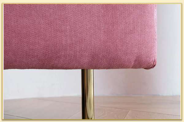 Hình ảnh Chụp phần chân ghế sofa văng nỉ nhỏ gọn mini Softop-1801