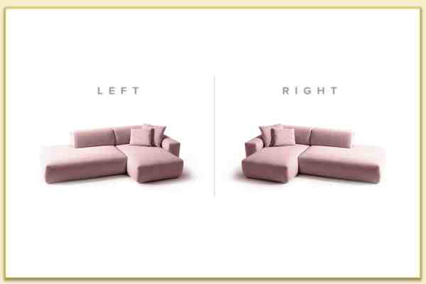 Hình ảnh Ghế sofa góc nhỏ vế trái và vế phải Softop-1130