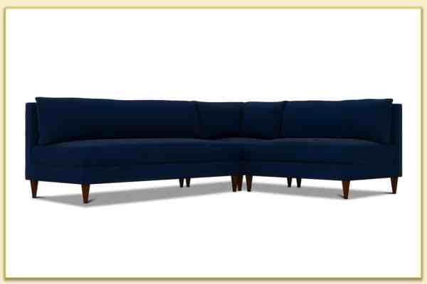 Hình ảnh Ghế sofa góc vuông bọc nỉ không tay vịn Softop-1345