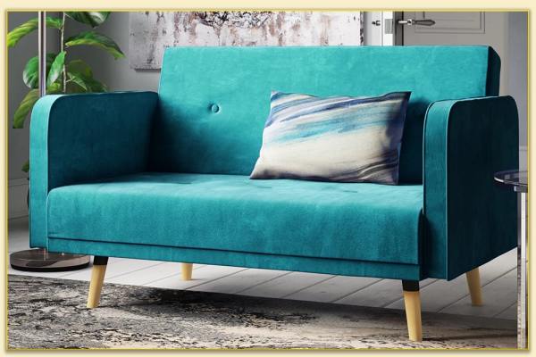 Hình ảnh Ghế sofa văng nỉ đẹp kích thước nhỏ Softop-1189