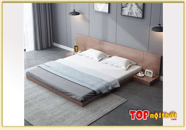 Hình ảnh Giường ngủ kiểu nhật cho chung cư đẹp GNTop-0287