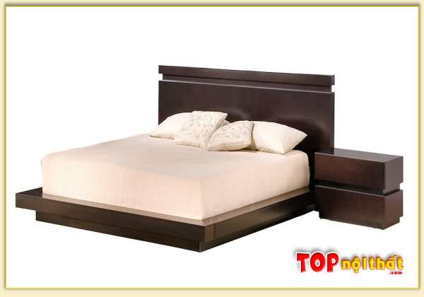 Hình ảnh Giường ngủ kiểu Nhật gỗ công nghiệp hiện đại GNTop-0384