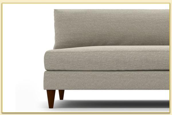 Hình ảnh Mẫu ghế sofa góc không tay vịn đẹp Softop-1345