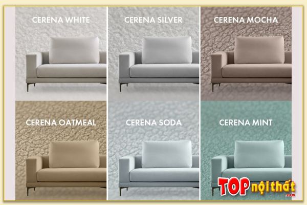 Hình ảnh Màu sắc chất liệu vải nỉ làm sofa SofTop-0945