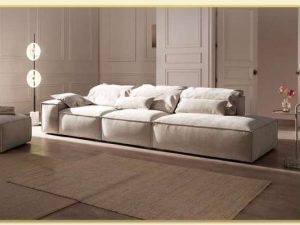 Hình ảnh Bài trí sofa văng dài trong phòng khách Softop-1120