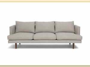 Hình ảnh Mẫu ghế sofa văng bọc vải nỉ 3 chỗ ngồi Softop-1478
