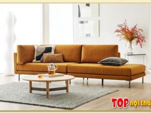 Hình ảnh Mẫu ghế sofa văng đẹp thiết kế độc đáo SofTop-0997