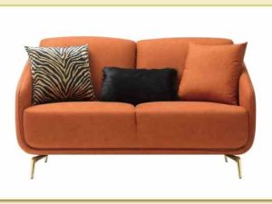 Hình ảnh Mẫu ghế sofa văng nỉ 2 chỗ nhỏ gọn mini Softop-1491