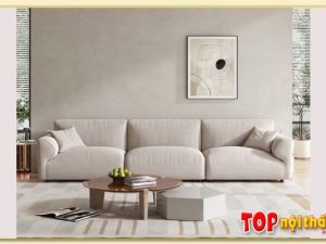 Hình ảnh Sofa phòng khách văng vải 3 chỗ hiện đại SofTop-0691