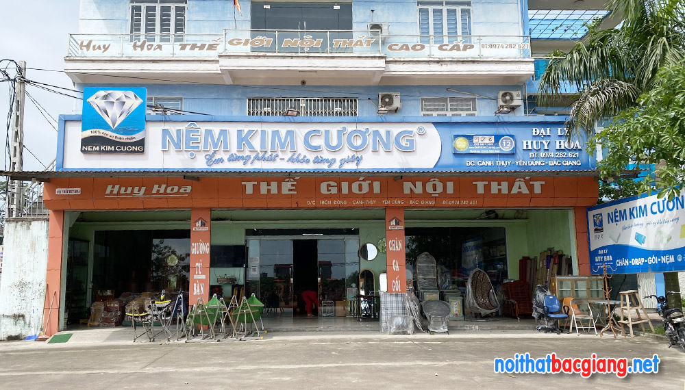 Cửa hàng thế giới nội thất Huy Hoa ở Yên Dũng, Bắc Giang