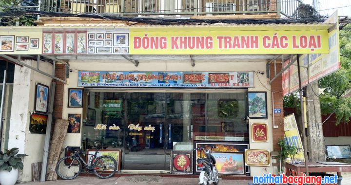 Cửa hàng tranh ảnh - khung tranh Hoạt Nguyệt ở Yên Dũng, Bắc Giang