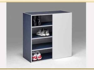 Hình ảnh tủ giày dép gỗ mini 1 cánh bằng gỗ TGDTop-2592
